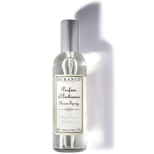 Durance home perfume, room fragrance, in glass bottle - fresh linen