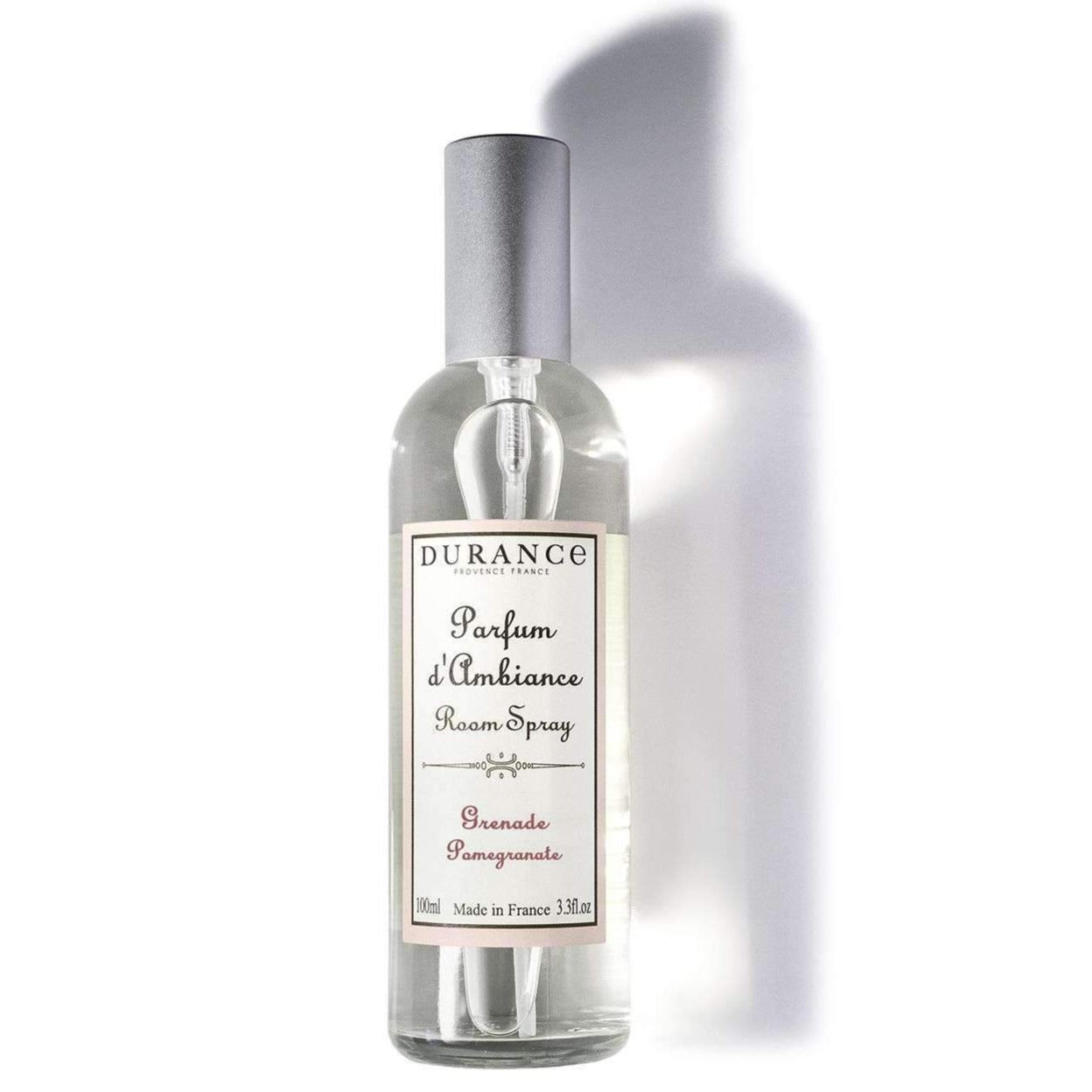 Durance home perfume, room fragrance, in glass bottle - pomegranet