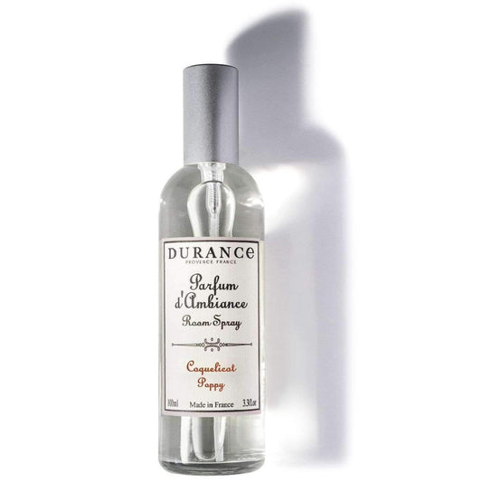 Durance home perfume, room fragrance, in glass bottle - Poppy