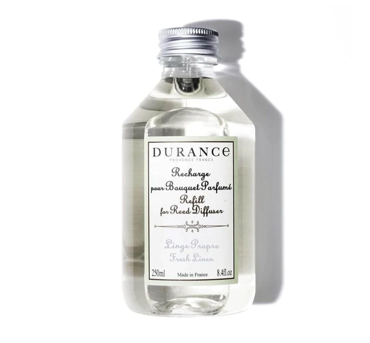 Durance refill fresh linen fragrance. 
