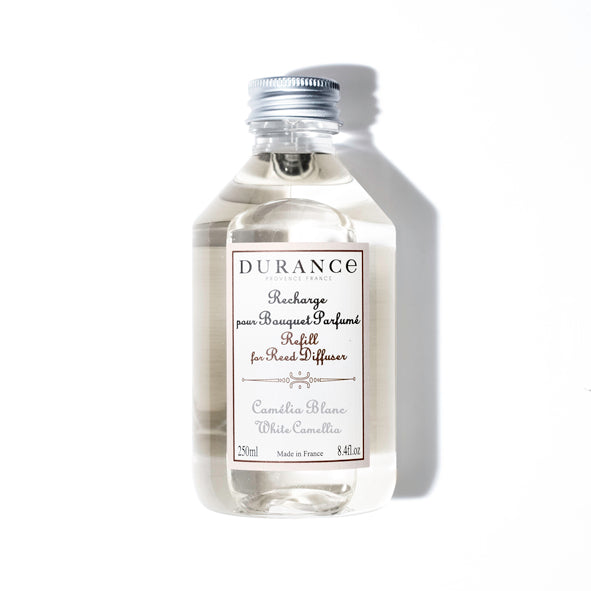 Durance scented refill home fragrance, white camellia